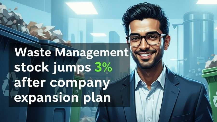 Waste Management Stock Jump 3 Percente