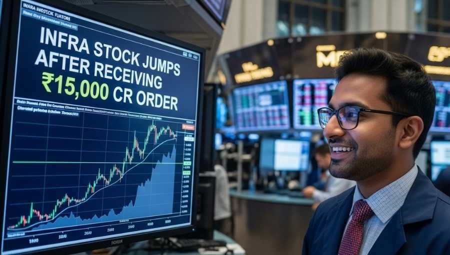Infra Stock Jump Wirh 15K Cr Order